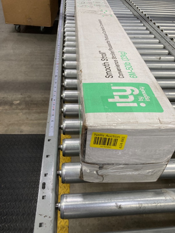 Photo 1 of Ingenuity: ity by Ingenuity Smooth Stroll Convenience Stroller, Lightweight, with Aluminum Frame, Large Seat Area, 2 Position Recline, Extra Large Storage Basket – for Travel