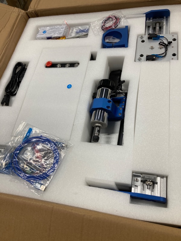 Photo 1 of Genmitsu CNC Router Machine PROVerXL 4030 V2, Fast Speed for Wood Metal Acrylic PCB MDF, Upgrade 3 Axis Engraving Machine with Closed-Loop Motor and Ball Screw, Working Area 400 x 300 x 110mm