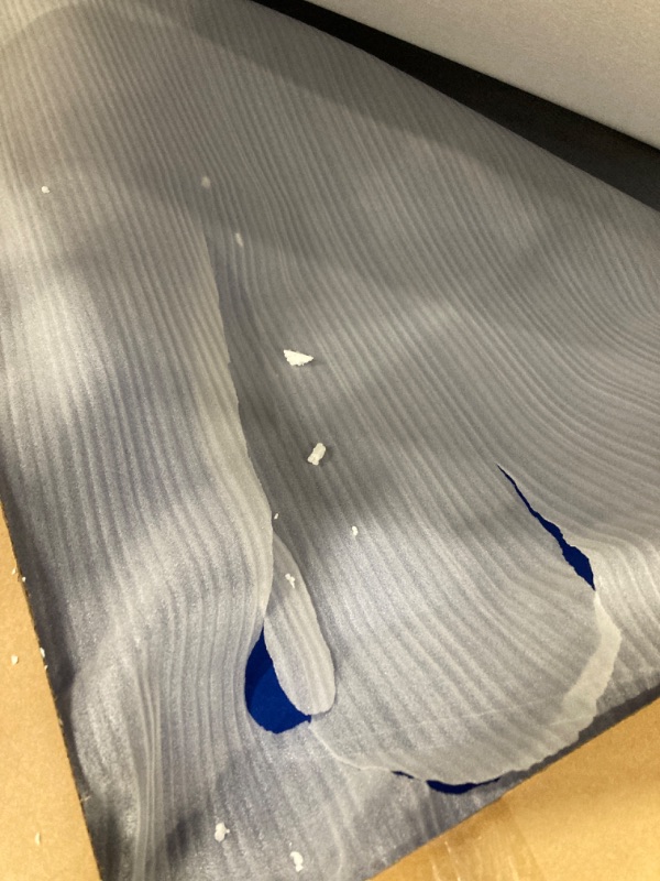 Photo 1 of GoSports 7 ft Billiards Table - Portable Pool Table - Includes Full Set of Balls, 2 Cue Sticks, Chalk, and Felt Brush - BLUE