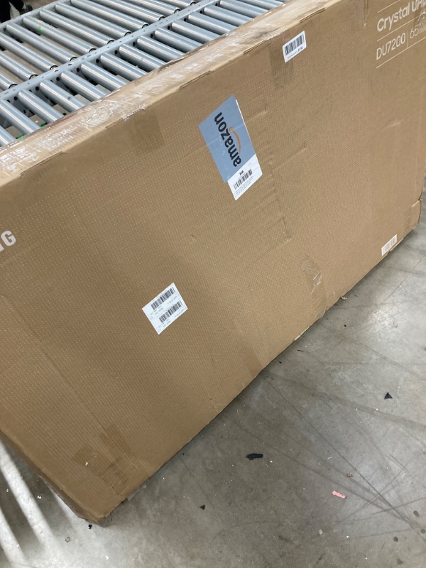 Photo 1 of ***(BROKEN SELLING FOR PARTS ONLY)***SAMSUNG 65-Inch Class Crystal UHD 4K DU7200 Series HDR Smart TV w/Object Tracking Sound Lite, PurColor, Motion Xcelerator, Mega Contrast, Q-Symphony (UN65DU7200, 2024 Model) ***SEE ALL PHOTOS ITEM IS BROKEN***