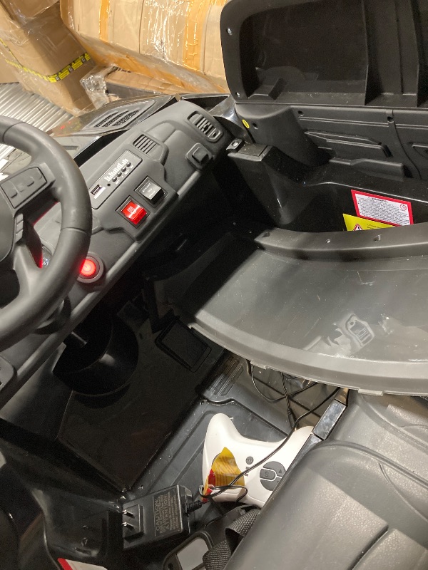 Photo 1 of ** PARTS ONLY** Costzon 2 Seater 24V Ride on Toy for Big Kids, Licensed 2025 Ram 2500 Rebel Electric Vehicles, Ride on Car Pickup Truck w/Remote, Storage, 2 x 100W Motors, Lights, Music & 4-Wheel Suspension (Black)