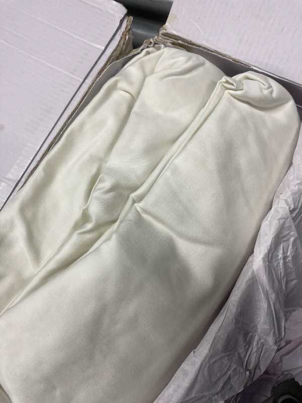 Photo 1 of **used**rcale- Ced Sheets - 1 Fitted & 1 Flat Sheet, cases - Cotton Percale Sheets for Hot Sleeper