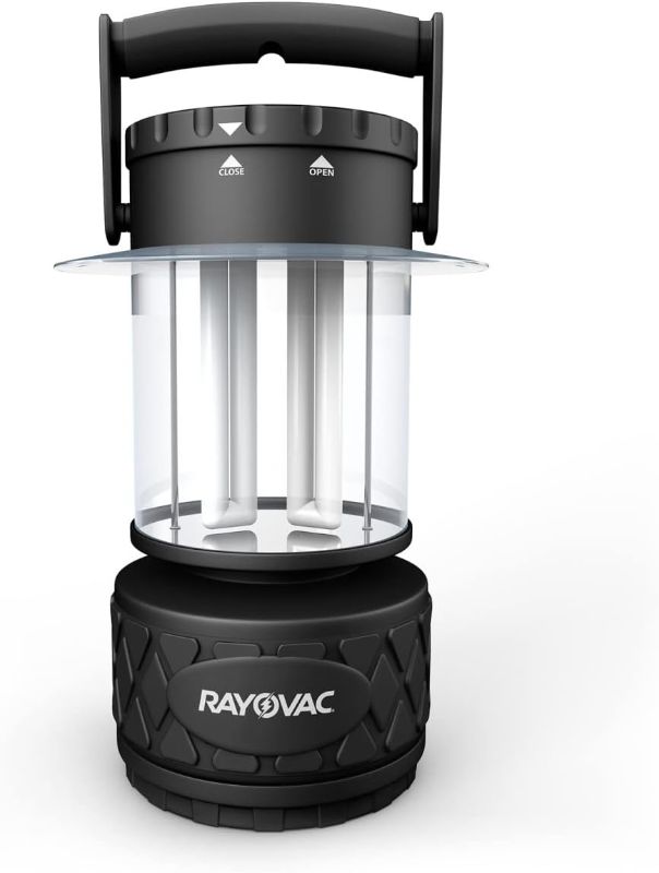 Photo 1 of **SIMILIAR TO ITEM/2 PACK**Rayovac Sportsman LED Camping Lantern, Battery Powered Lantern, Water Resistant Hurricane Supplies and Emergency Light, Pack of 2