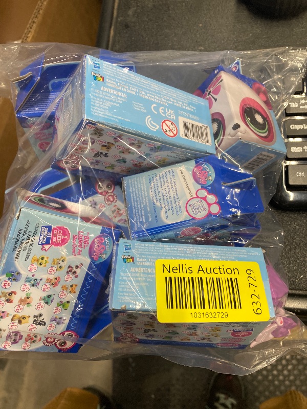 Photo 1 of **ONLY 8 BOXES/MISSING PARTS***Littlest Pet Shop - Pet Surprise Display - Series 3 18 Pets Collector Set + 1 Bonus Pet, Gen 7 Authentic LPS Bobble Head Toy Figure, Collectible Toy Animal, Ages 4+