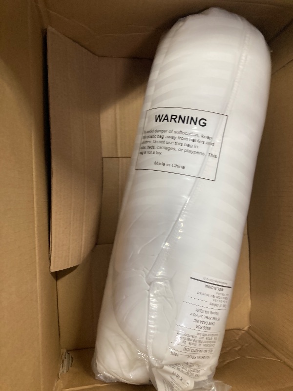 Photo 1 of **ONLY ONE PILLOW**Beckham Hotel Collection Bed Pillows Standard/Queen Size Set of 2 - Original Soft Down Alternative Pillow for Sleeping - Soft Support for Back, Stomach or Side Sleepers