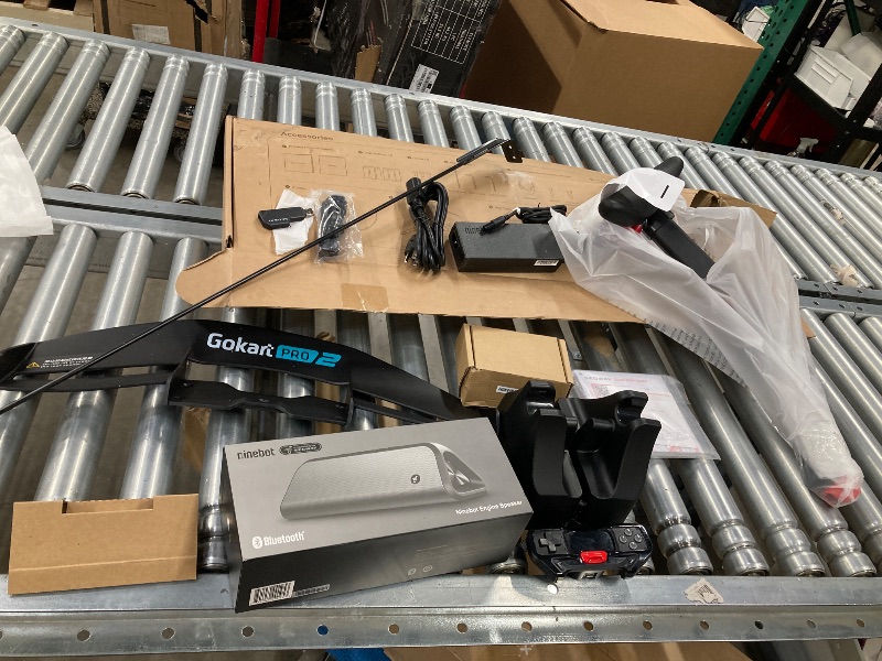 Photo 1 of ***MISSING PARTS/DAMAGED STEERING WHEEL-SEE PICS***Segway Gokart Pro2 Electric Go Kart (25km Max Range / 43km/h Top Speed) - Dark Grey Model: N3M432