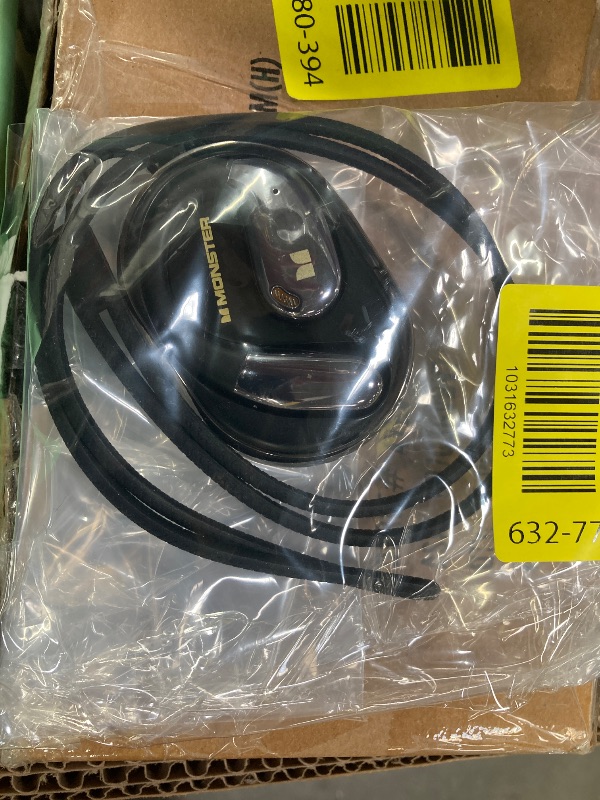 Photo 1 of **NO BOX/NO CHARGER WIRE**Monster Open Ear AC360, Wireless Bluetooth Rotary Earphone, with Lanyard, Upgraded Bluetooth 6.0, Touch Control, 24h Long Battery Life, IPX5 Waterproof,Long-Lasting Wear Without Fatigue?Black