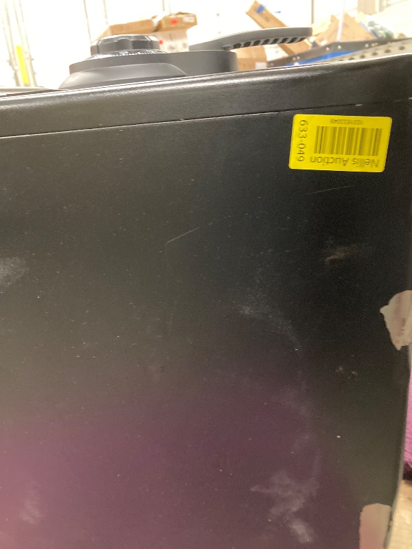 Photo 1 of **DAMAGED**Master Lock Black Premium Fireproof and Waterproof Safe with Combination Dial, 1.23 cu-ft, STW123DUB