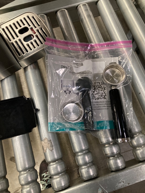 Photo 1 of **NO BOX/NEEDS CLEANING***CASABREWS 3700 Essential Espresso Machine 20 Bar, Stainless Steel Cappuccino & Latte Machine with Steam Frother for Home, 43.9oz Water Tank, Coffee Gift for Women & Men, Silver