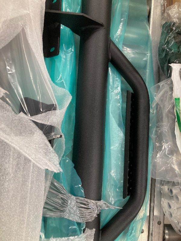 Photo 1 of ***THIS ITEM IS USED, IT IS UNKNOWN IF ANY PARTS ARE MISSING, AND IT IS UNKNOWN IF IT WORKS 100%***RealTruck Nerf Steps for Ford F-250/F-350 | Wheel-to-Wheel w/ Bed Access, Heavy Duty Steel, Textured Black | F17124CC-6-TX | Fits 2017 - 2025 Ford F250 / F3