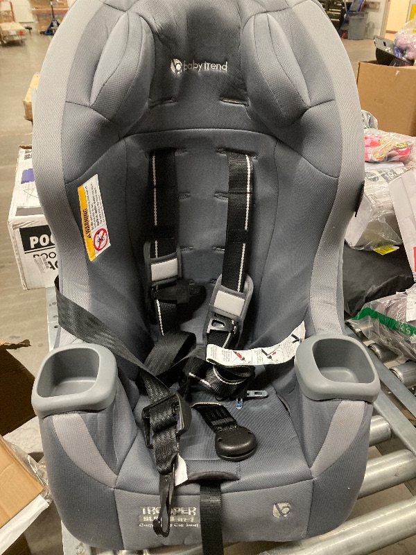 Photo 1 of ***MISSING PADDING***Baby Trend Trooper™ 3-in-1 Convertible Car Seat, Dash Grey