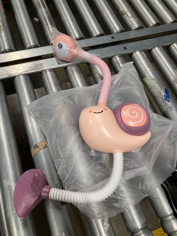 Photo 1 of **ITEM IS DIFFERENT COLOR -SEE PIC***Toddler Bath Toy Snail with Dual Electric Water Spray Heads Interactive Baby Bathing Sprayer for Fun and Engaging Bathtime Play