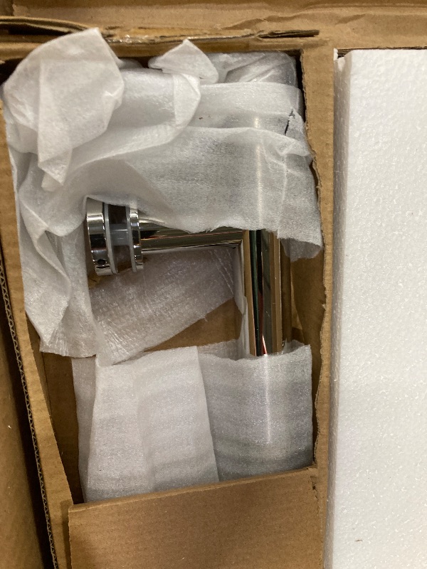 Photo 1 of **STAINLESS STEEL HARDWARE KIT ONLY FOR THIS MODEL/NO DOOR****Murano Economy 44-48 inch W x 72 inch H Frameless Sliding Shower Door, Bathroom Glass Door 5/16" (7.9mm) Clear SGCC Tempered Glass, Stainless Steel Hardware, Chrome