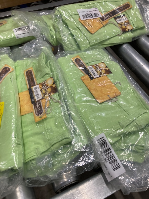 Photo 1 of & Company Womens Perfectly Shaping Hyper Stretch Shorts SH44876X Lime 1X