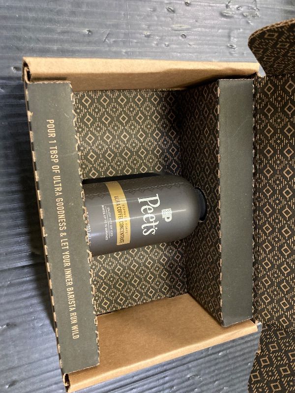 Photo 1 of ***BEST BY 2/22/2026***Peet's Coffee, Ultra Coffee Concentrate, Instant Hot, Cold Brew, or Iced Coffee, 100% Arabica Coffee - Espresso Forte, 8 Fluid Ounce Bottle (16 Servings)***BEST BY 2/22/2026***