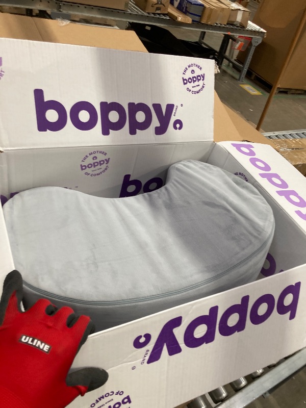 Photo 1 of **missing cover***Boppy Nursing Pillow - Firm, Ergonomic U-Shaped Bottle and Breastfeeding Pillow with High Lift for Comfort and Support, Spacious Surface - Colorful Forest Animals