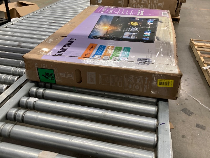 Photo 1 of **missing the power core, the control remote, no returns no refunds **Samsung 43-Inch Class Crystal UHD U8000F 4K Smart TV (2025 Model) Endless Free Content, Crystal Processor 4K, MetalStream Design, Knox Security, Alexa Built-in