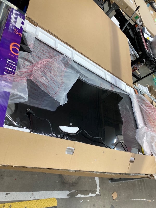Photo 1 of ***BROKEN*NON RETURNABLE*NON REFUNADABLE*NO EXCEPTIONS***
Roku Smart TV 2025 – 65-Inch Select Series, 4K HDR TV – RokuTV with Enhanced Voice Remote – Flat Screen LED Television with Wi-Fi for Streaming Live Local News, Sports, Family Entertainment***BROKE