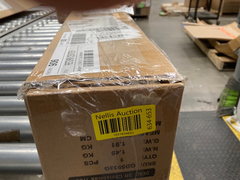 Photo 1 of [ Timer & 12 Modes ] 3 Ft Christmas Tree with 50 Warm White & Multi Color Lights 15 Ball Ornaments 3D Star Remote Control Battery Operated Small Christmas Tree Xmas Christmas Decorations (Green PVC)