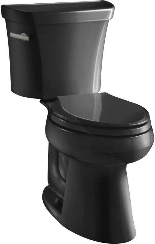 Photo 1 of Black Kohler toilet bowl