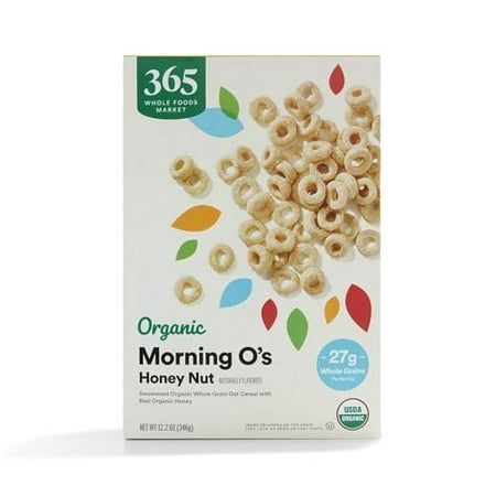 Photo 1 of 365 by Whole Foods Market Organic Honey and Nut Morning Os Cereal 12.2 Ounce