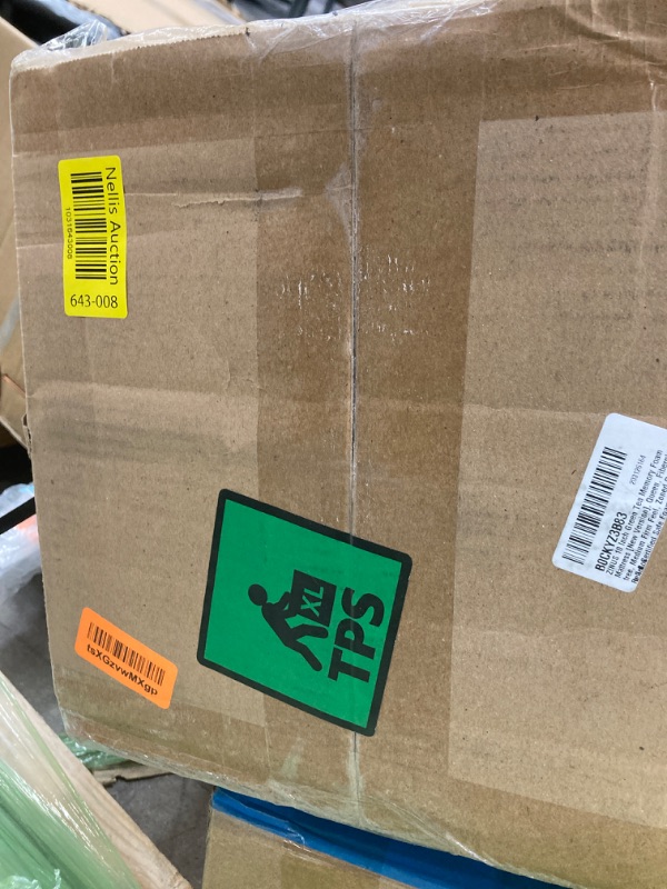 Photo 1 of ZINUS 10 Inch Green Tea Memory Foam Mattress [New Version], Queen, Fiberglass free, Medium Firm Feel, Zoned Pressure Relief, Certified Safe Foams & Fabric, Mattress in A Box