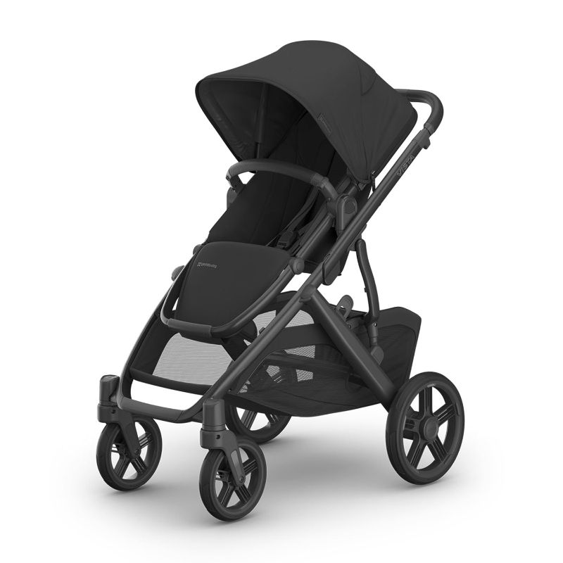 Photo 1 of ***THE STROLLER IS SIMILAR, BRIGHT BLUE COLOR****UPPAbaby Vista V3 Stroller - Full-Size Single-to-Double Stroller System - Toddler Seat, Bug Shield, Rain Shield, and Storage Bag Included