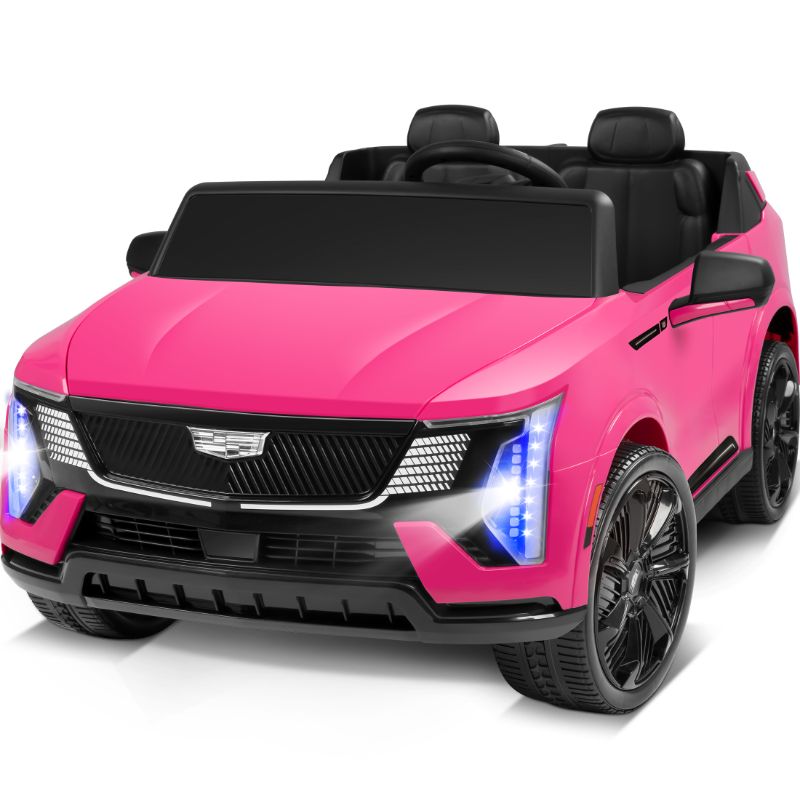 Photo 1 of Cadillac Escalade IQ 24V Kids Ride on Car,Wisairt 2 Seater Battery Powered Electric Vehicle w/ Remote Control(Black)