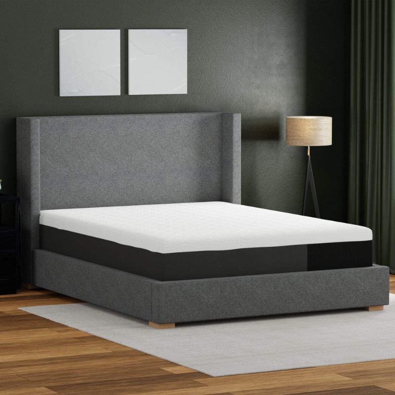 Photo 1 of 12" Essentials Plush Gel Infused Memory Foam Mattress Full White Foam Full  75 X 54 IN **** PICTURE IS FOR REFERENCE ****