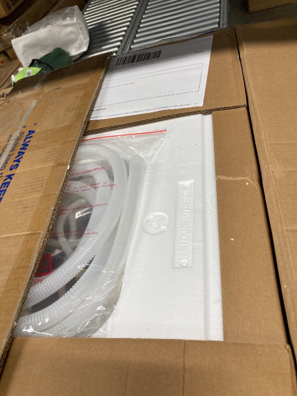 Photo 1 of  **** PICTURE IS FOR REFERENCE , MODEL MAY VARY , STORE SEALED OPENED FOR PICTURING****145 Pint Commercial Dehumidifier with Drain Hose for Crawl Spaces, Basements, Industry Water Damage Unit, Large Capacity, Compact, Portable, Auto Defrost, Memory Starti
