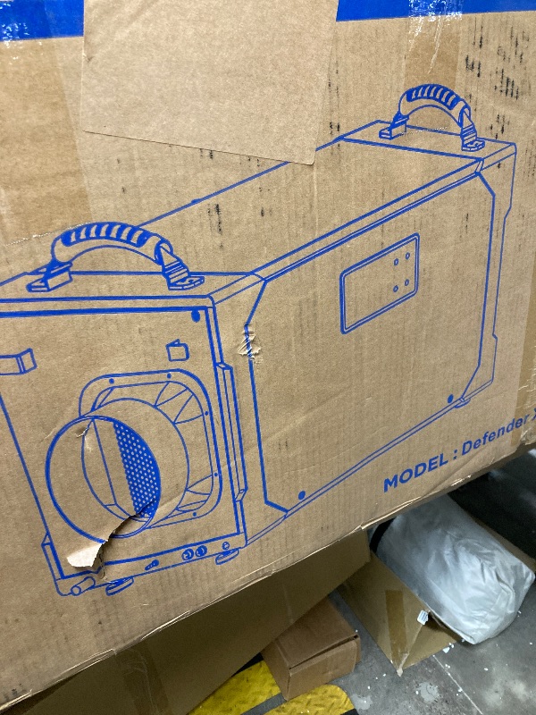 Photo 1 of  **** PICTURE IS FOR REFERENCE , MODEL MAY VARY , STORE SEALED OPENED FOR PICTURING****145 Pint Commercial Dehumidifier with Drain Hose for Crawl Spaces, Basements, Industry Water Damage Unit, Large Capacity, Compact, Portable, Auto Defrost, Memory Starti
