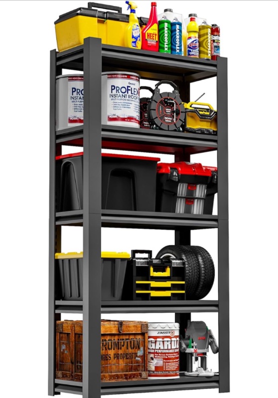 Photo 1 of 70 Garage Shelving 2500LBS Heavy Duty Storage Shelves 