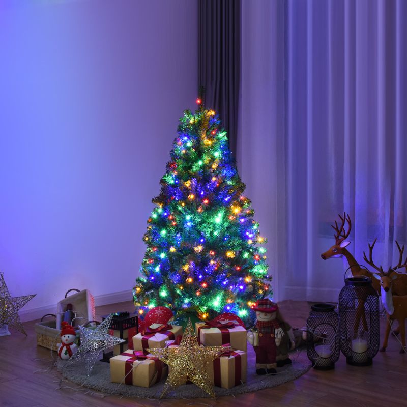 Photo 1 of Costway 4Ft Pre-Lit Artificial Christmas Tree Hinged 100 LED Lights
