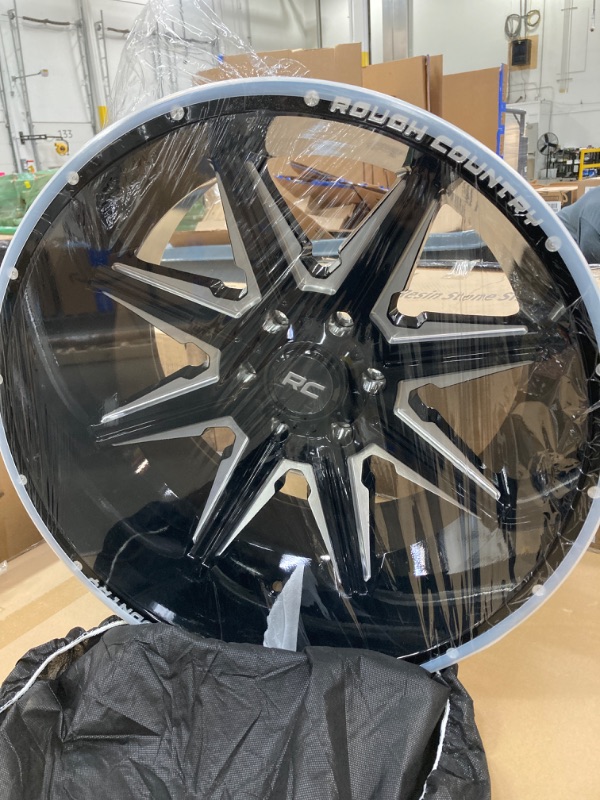 Photo 2 of ***(ONLY 1 RIM)***
AC Wheels AC01 | Staggered 20 Inch Rims (Set of 4 Wheels) - Gloss Black Finish - Fits Most Sedans, Coupes, and SUVs - Concave Rim Wheel