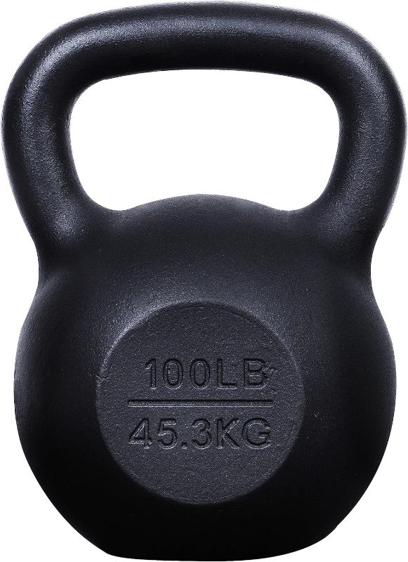 Photo 1 of ***(53 LBS)***
Powder Coated Cast Iron Kettlebell  Weights Strength Training Kettlebells for Weightlifting, Conditioning, Strength & Core Training