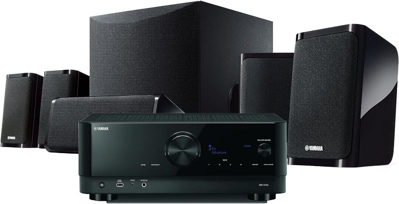 Photo 1 of ***PARTS ONLY***
Yamaha YHT-5960U Home Theater System with 8K HDMI and MusicCast
