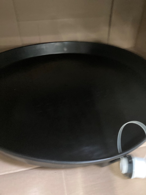 Photo 1 of 26 in. Plastic Drain Pan
