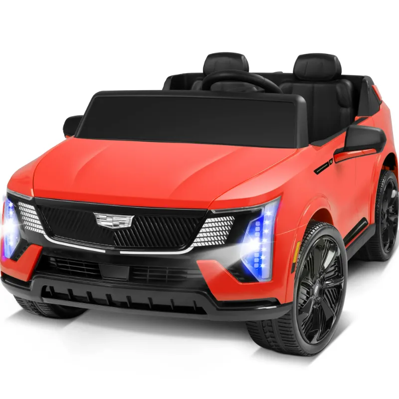 Photo 1 of Cadillac Escalade IQ 24V Kids Ride on Car,Wisairt 2 Seater Battery Powered Electric Vehicle w/ Remote Control(Red)
