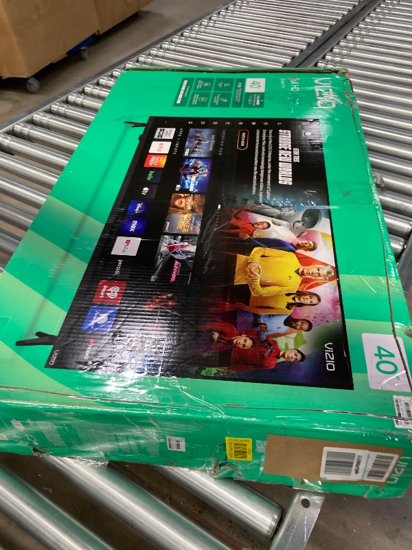 Photo 1 of **SEE NOTES**
VIZIO 40-inch Full HD 1080p Smart TV with DTS Virtual: X, Alexa Compatibility, Google Cast Built-in, Bluetooth Headphone Capable, (VFD40M-08 New)