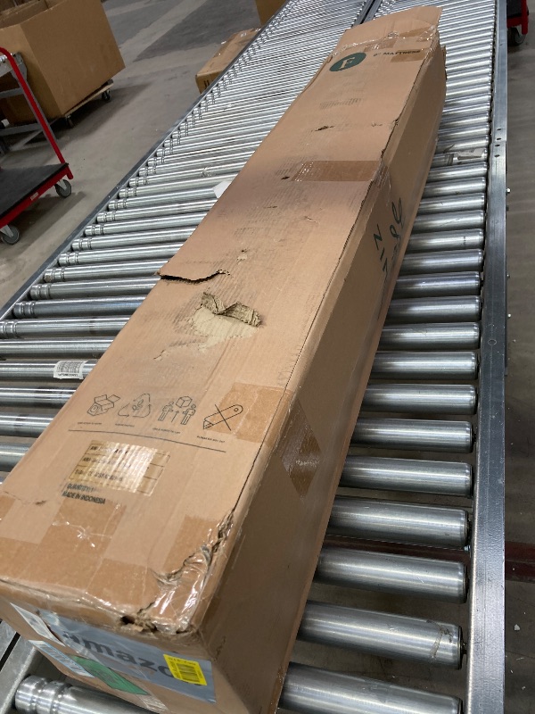 Photo 1 of ZINUS 8 Inch Cooling Essential Memory Foam Mattress [New Version], Twin, Fiberglass Free, Medium Feel, Cooling Airflow Memory Foam, Certified Safe Foams & Fabric, Mattress in A Box