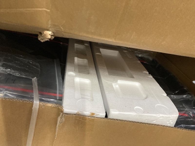 Photo 1 of RHYTHM FUN Foldable Treadmill, 300 lb Capacity Walking Pad 2.5HP Treadmill Under Desk, Portable Treadmill for Home and Office, Folding Treadmill 2 in 1 with Remote Control, LED Display