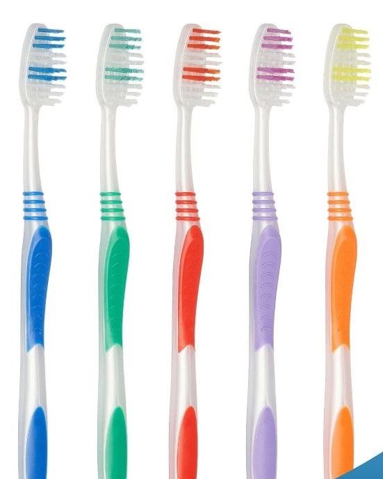 Photo 1 of 5 tooth brush Urban Essentials Bulk Toothbrush Package with Covers | Premium Quality Individually Wrapped Colorful Tooth Brushes | Medium Soft Toothbrush Hygienic Cap for