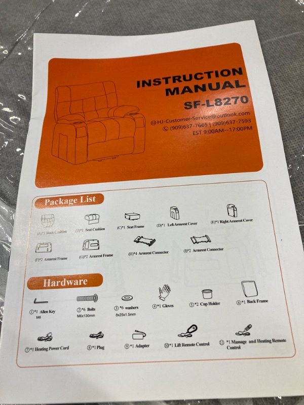 Photo 1 of Sweetcrispy Recliner Chair with Vibrating Massage and Heating, Home Theater Seating with Lumbar Support, Adjustable Electric Power Lift Chairs with Cup Holders Remote Control for Living Room, Brown