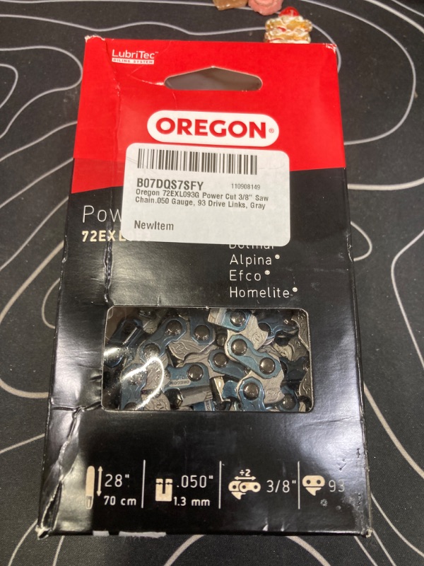 Photo 2 of GENUINE Oregon 72EXL093G POWERCUT SAW CHAIN 3/8
