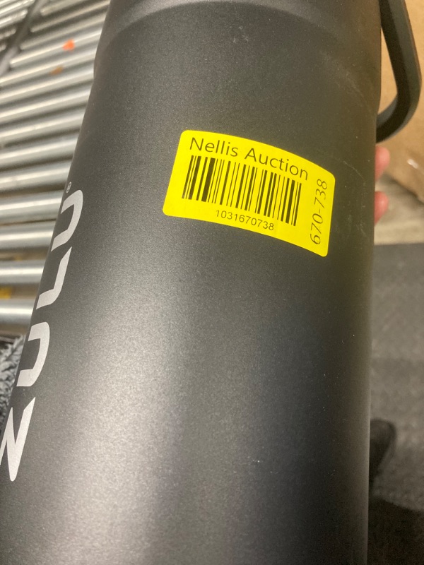 Photo 1 of ***minor damage on cap***ZULU Goals 101oz Vacuum Triple Wall Insulated | Large Stainless Steel Water Bottle Thermoses with Carry Handle | Chug and Straw Spout | Travel, Gym, Hiking, Camping | 120 Hours Cold | Black