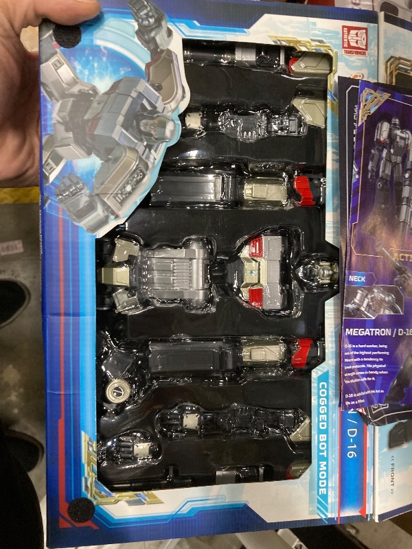 Photo 2 of ***NOT A TOY***
YOLOPARK Transformers One Megatron (D-16) Cogged Mode,7.87 Inch Highly Articulated Transformers Action Figure,Collectible Transformer Toys Gifts for Kids Ages 8 and Up,No Converting