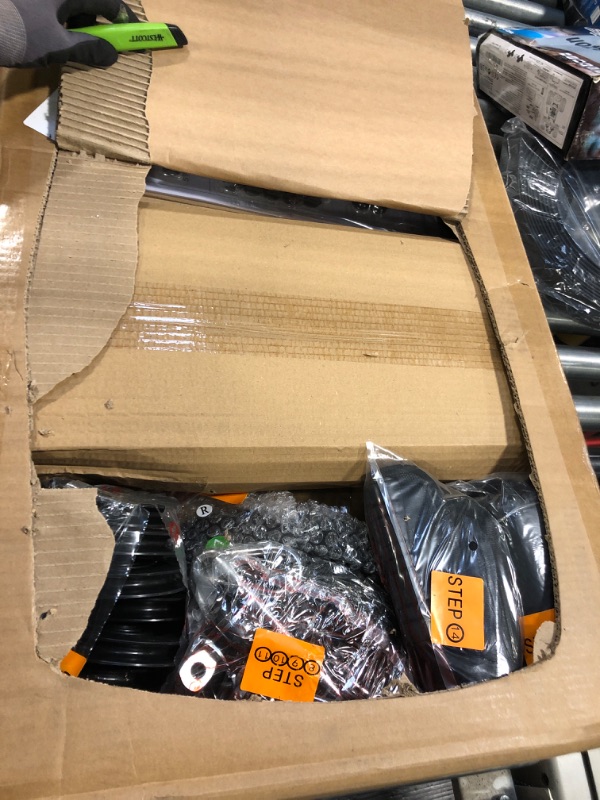 Photo 1 of FEIERDUN Home Gym Equipment, Multi-Functional Workout Equipment with 154LBS Weight Stack, for Leg Press, LAT Pull Down, Chest Presses

** PARTIAL SET, BOX 2 OF 4**
       **JUST ONE BOX**