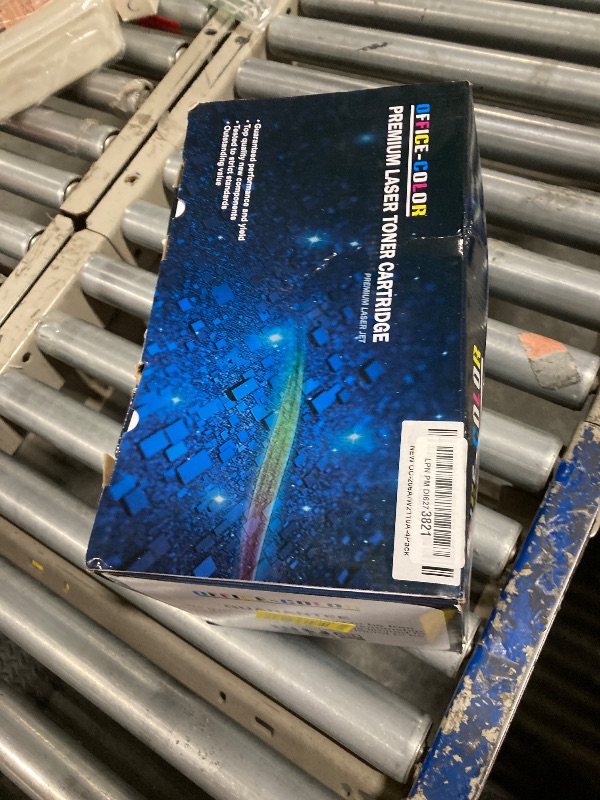 Photo 1 of 206A Toner Cartridges 4 Pack (with OEM CHIP) Replacement for HP 206A Works with HP Color Laserjet Pro MFP M283fdw, MFP M283cdw, Color Laserjet Pro M255dw, Color Pro M255, Pro MFP M282, M283 Printers
