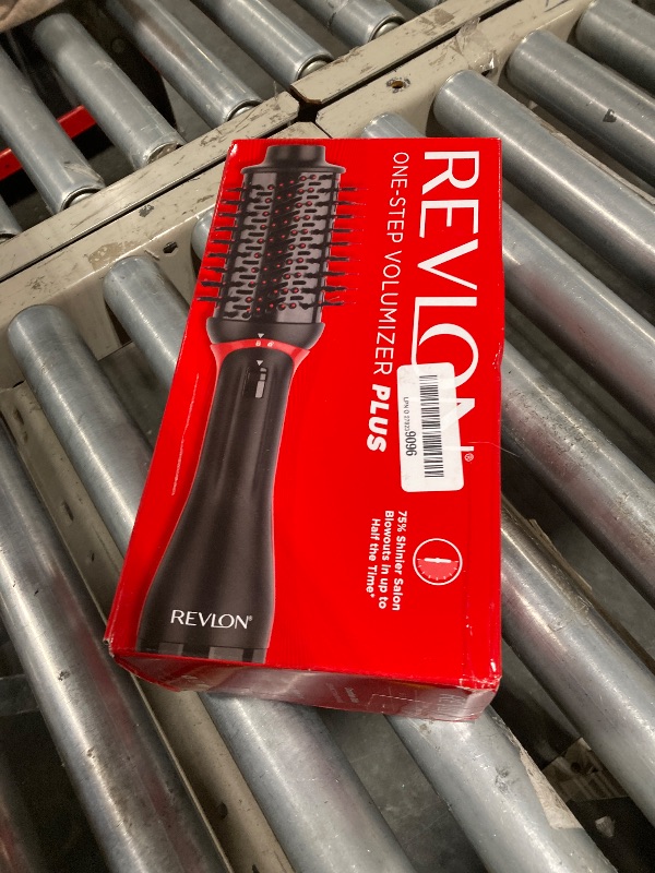 Photo 2 of REVLON One Step Volumizer PLUS Hair Dryer and Styler | More Volume, Less Damage, and More Styling Control for Easy and Fast Salon-Style Blowouts, Plus Travel Friendly (Black)