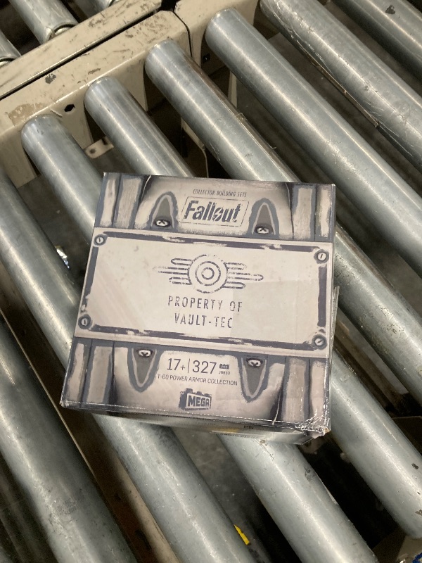 Photo 1 of MEGA Fallout Action Figure Building Toy, T-60 Power Armor Collection with 327 Pieces, 5 Micro Action Figures and Accessories, for Collectors